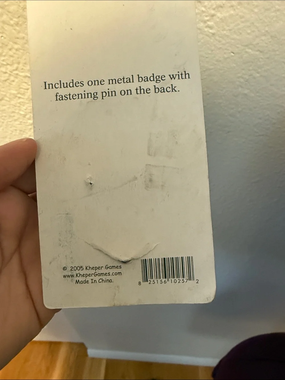 Boob Inspector Badge - Silver